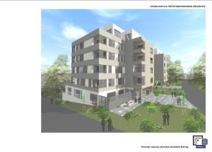 Mirna - vizualizacija novih blokov 2, avtor Formalle, vir Obcina Mirna